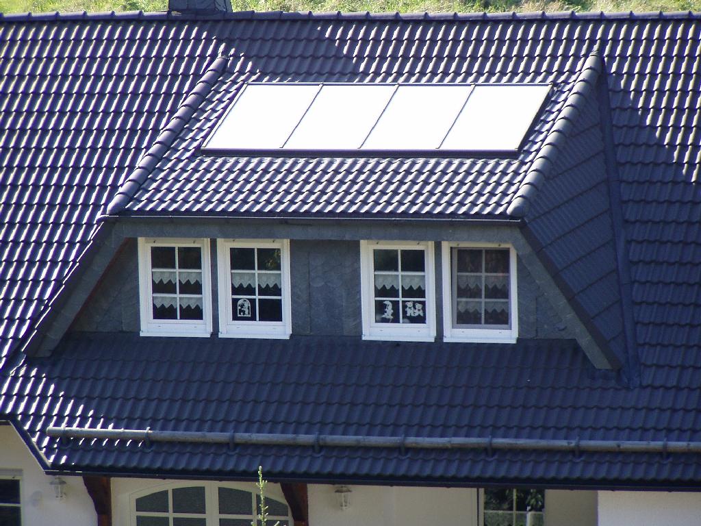 Integrierte Solaranlage